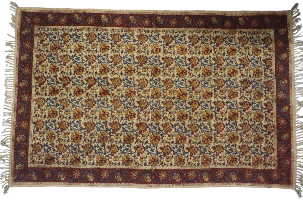 Kalamkari Durrie 4x6 Feet
